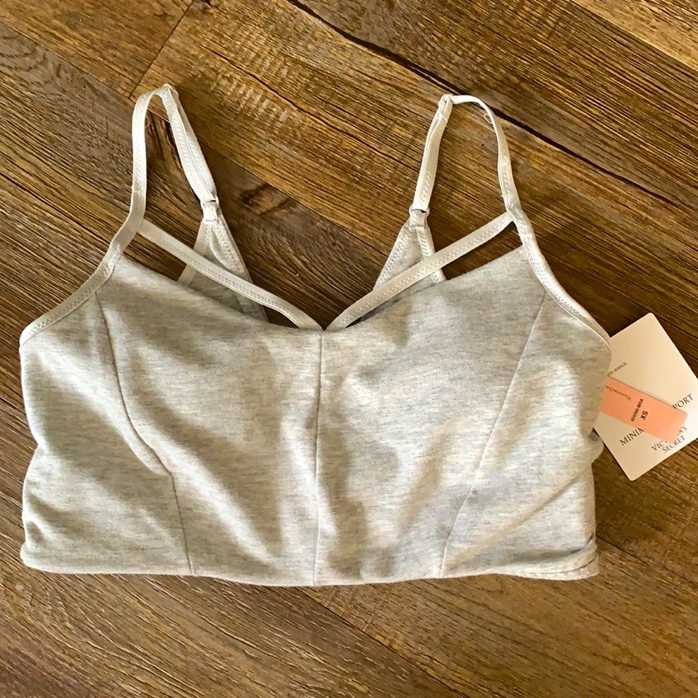 Victoria’s Secret Gray Sports Bra with padding